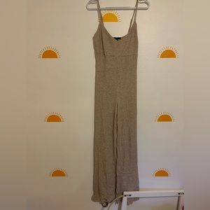 Forever 21 Tan Soft Pantsuit